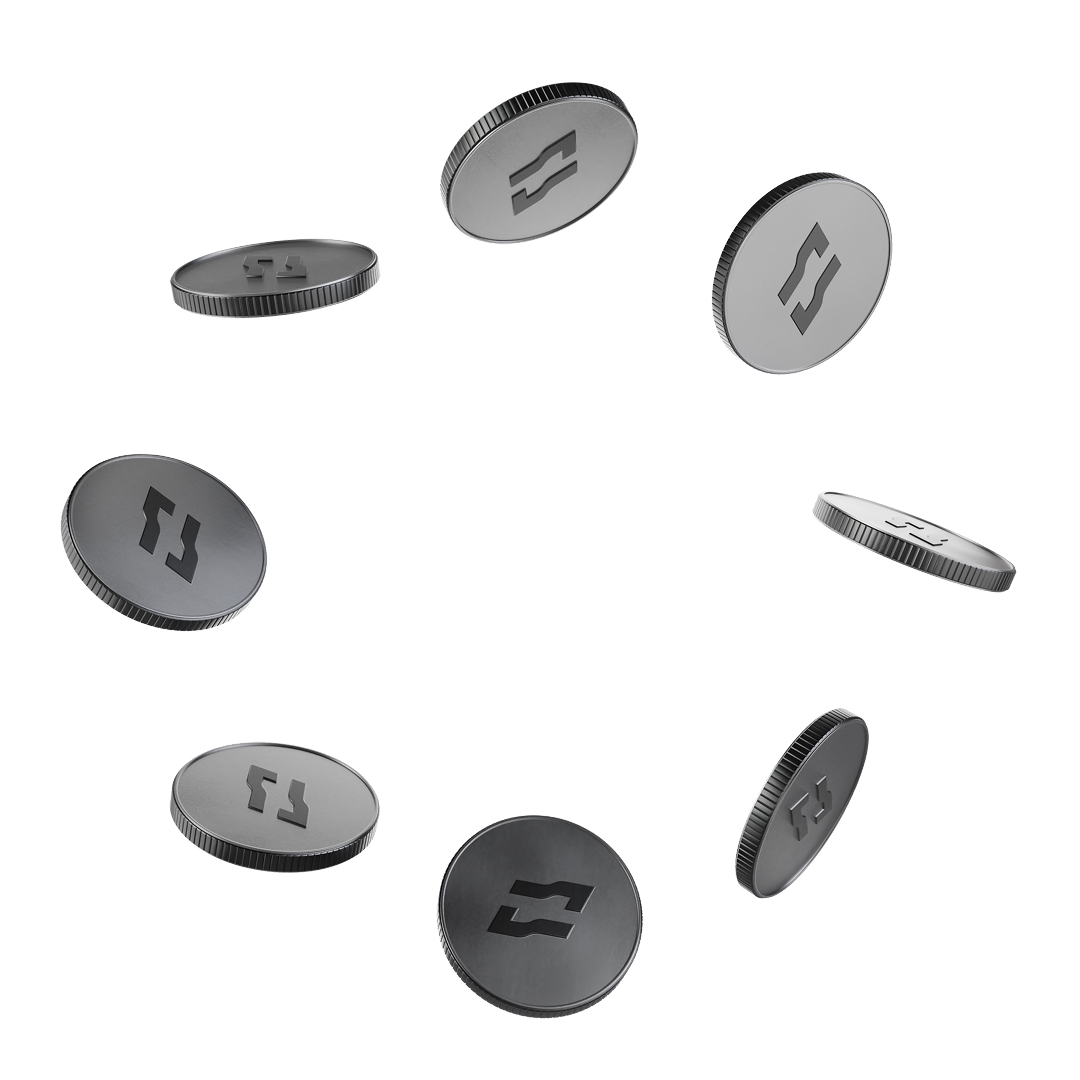 Rotating coins